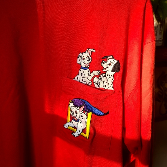 Vintage 101 Dalmations Disney Long Sleeve - Picture 4 of 5